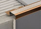 Cầu thang bằng thép không gỉ được chải bằng thép không gỉ Nose Skiddingproof 15mm cho các bước bê tông